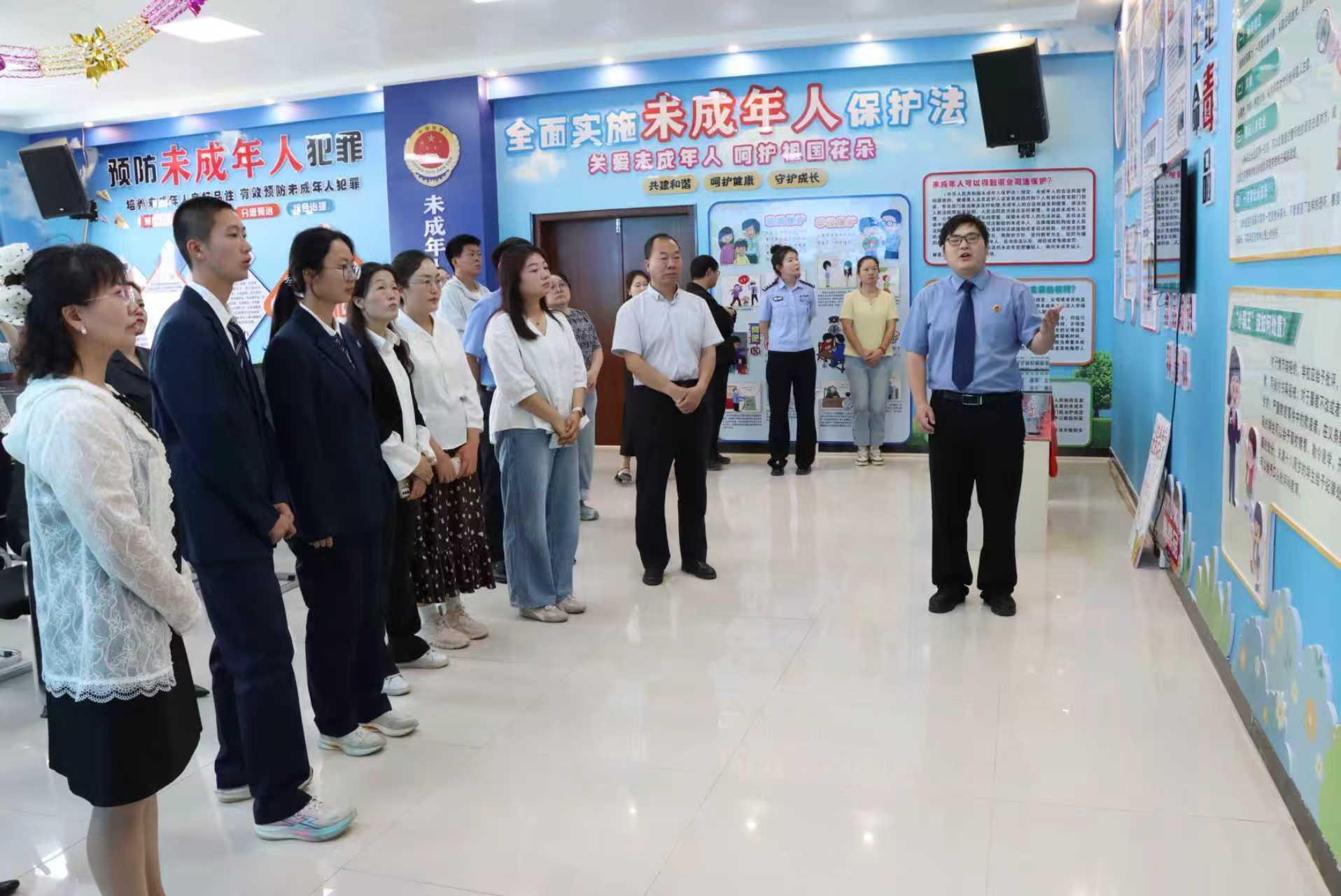 新疆兵團第二師鐵門關(guān)市檢察院：“渠犁春曉”守護(hù)“少年的你”
