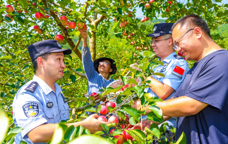 “民警助農服務隊”將法律知識帶到村民身邊